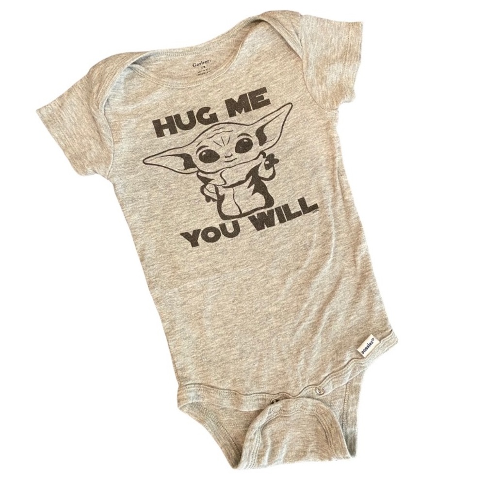 12m Gerbers Star Wars Baby Yoda Bodysuit